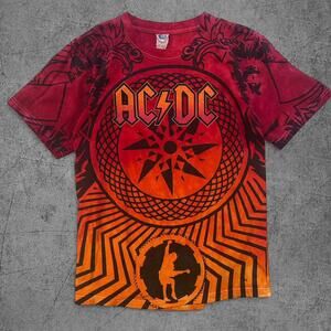 2009 ACDC Black Ice AOP Tour Tee